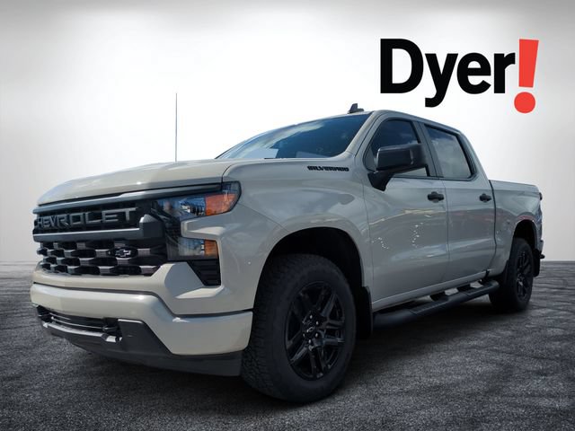 New 2026 Chevrolet Silverado 1500 Custom w/ Turbomax Blackout Package AWD/4WD image 8