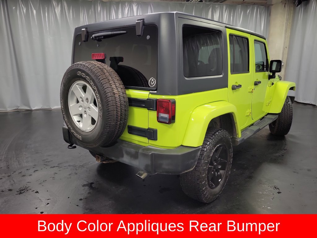 Used 2016 Jeep Wrangler Unlimited Sahara w/ Mopar Chrome Edition Group AWD/4WD image 9