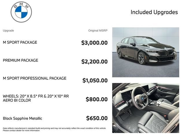 Used 2026 BMW i5 eDrive40 w/ M Sport Package AWD/4WD image 4