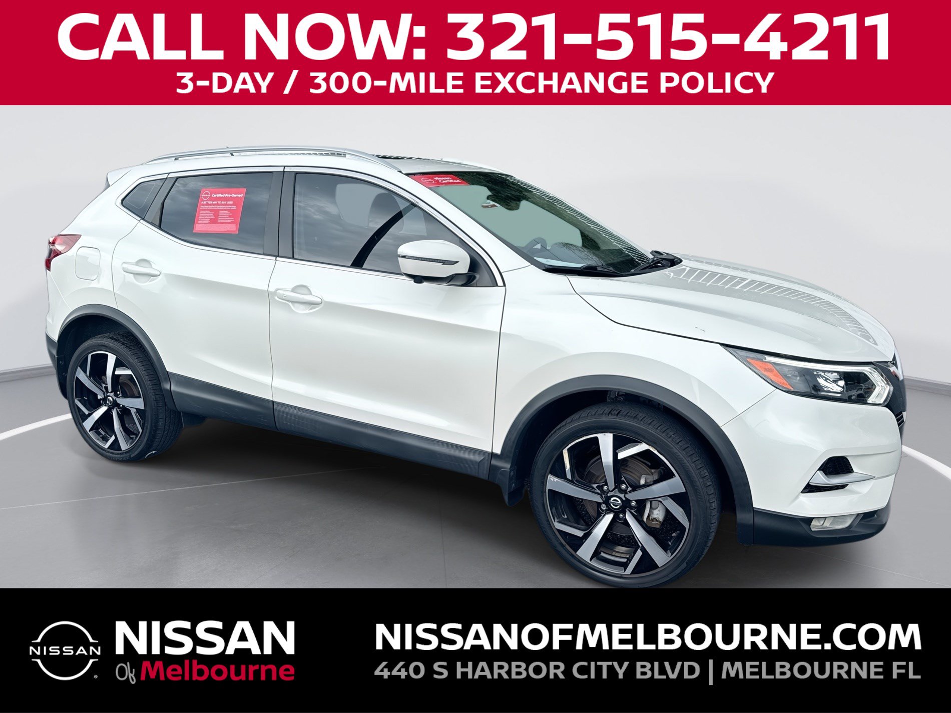 Certified 2022 Nissan Rogue Sport SL w/ Premium Package