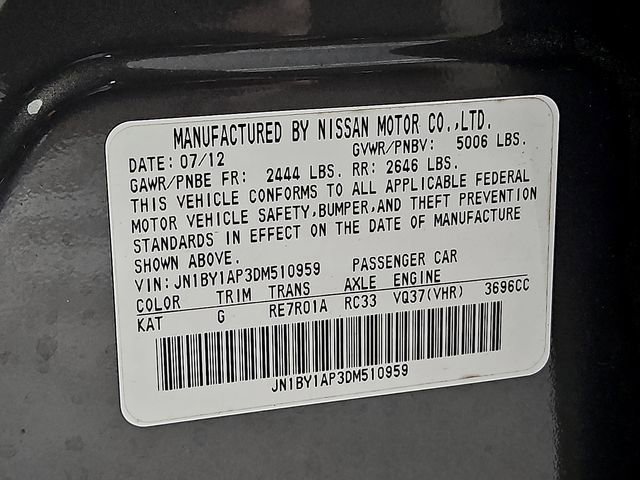 Used 2013 INFINITI M37 w/ Premium Pkg image 27