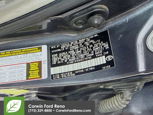 Used 2012 Toyota Camry LE FWD image 29