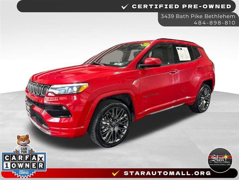 Used 2022 Jeep Compass Limited w/ (RED) Package