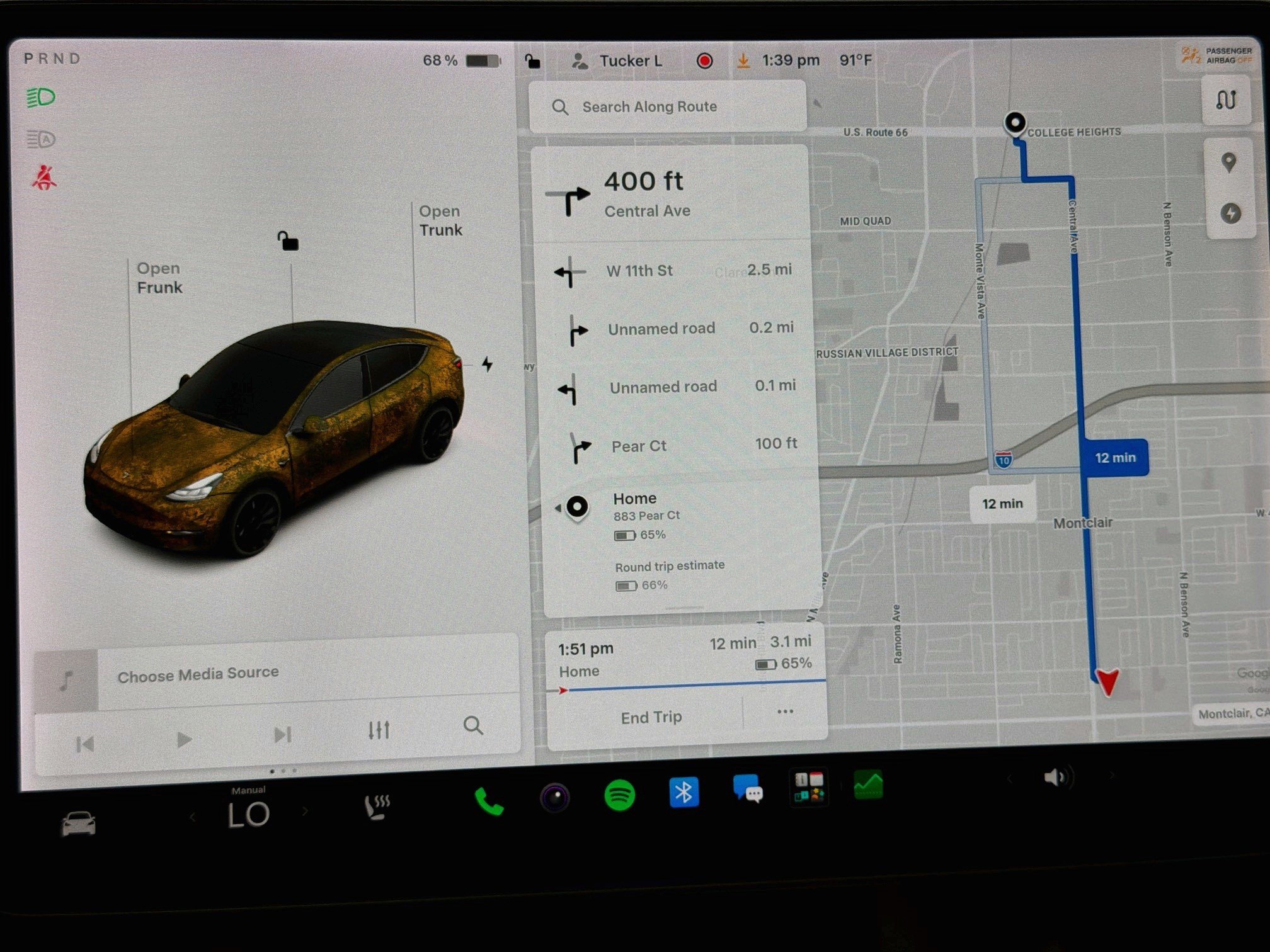 Used 2021 Tesla Model Y Performance AWD/4WD image 9