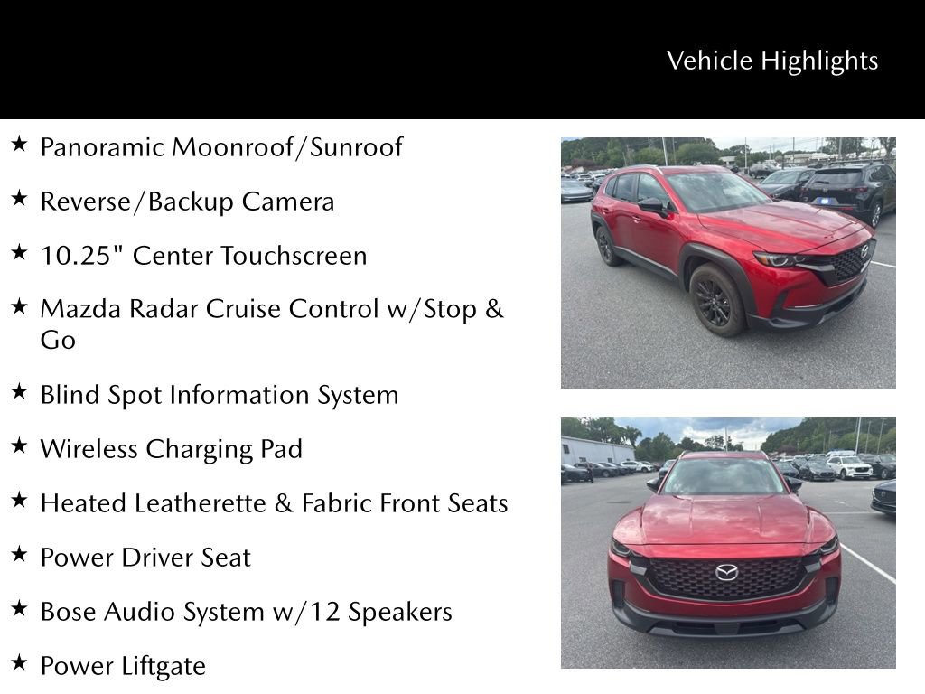 Used 2024 MAZDA CX-50 AWD 2.5 S w/ Cargo Package image 15