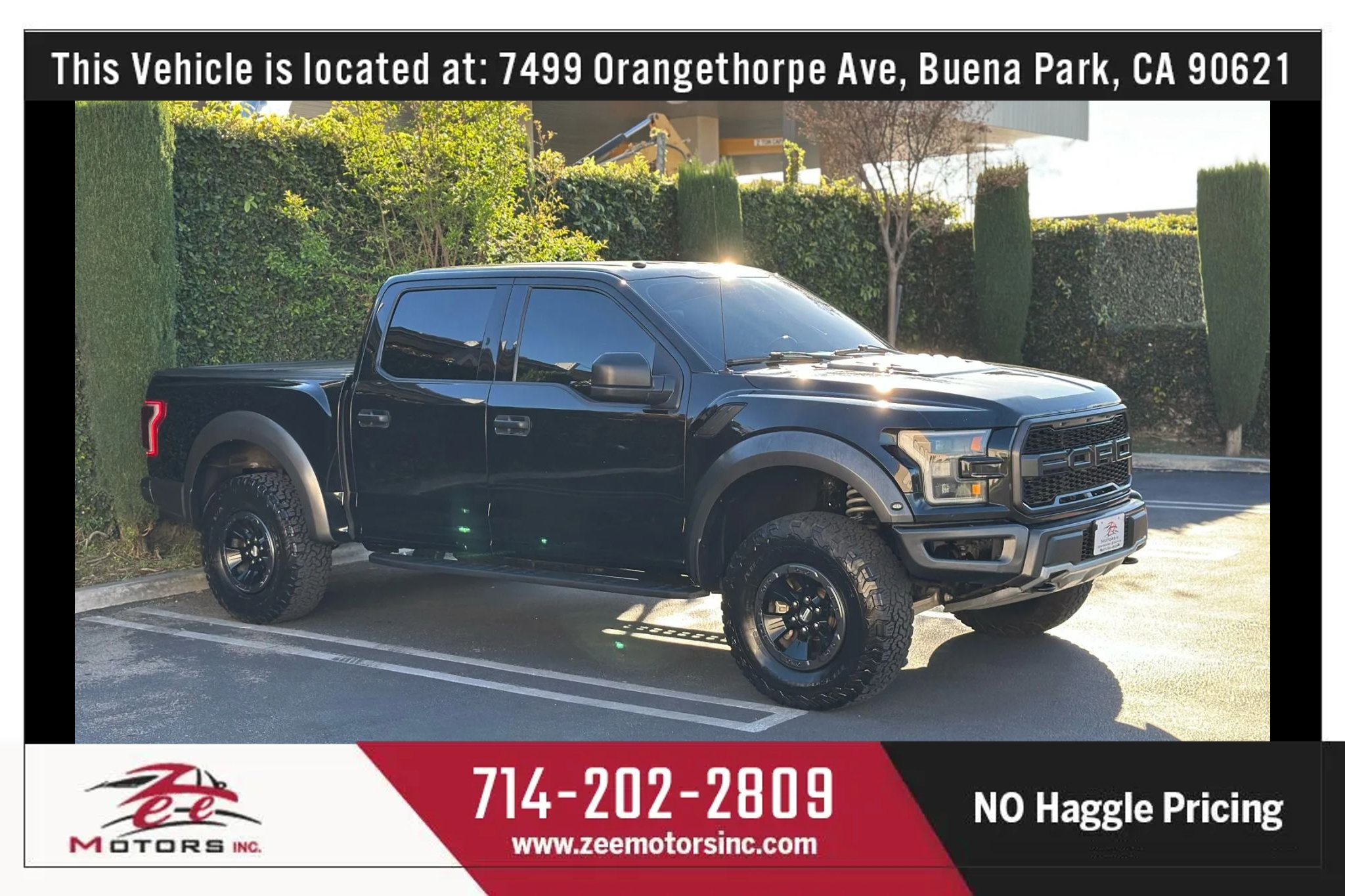 Used 2018 Ford F150 Raptor w/ Equipment Group 801A Mid AWD/4WD image 4