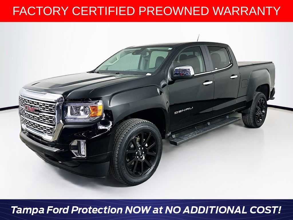 Used 2022 GMC Canyon Denali w/ Denali Black Edition Package