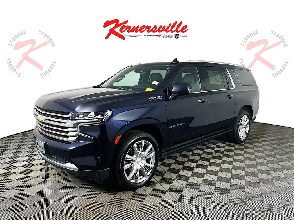 Used 2021 Chevrolet Suburban High Country w/ Premium Package image 3