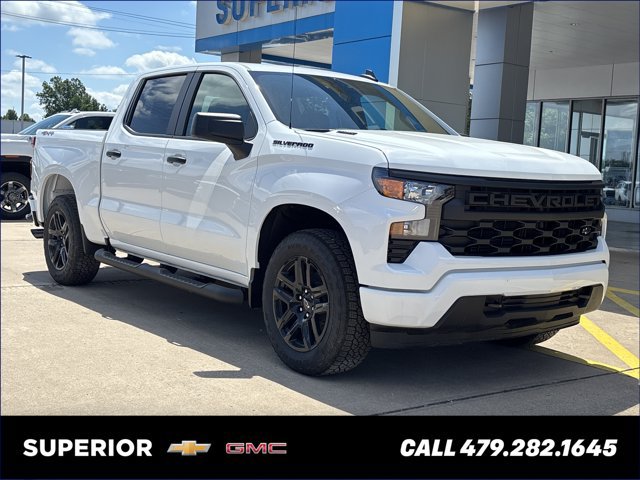 New 2026 Chevrolet Silverado 1500 Custom w/ Turbomax Blackout Package