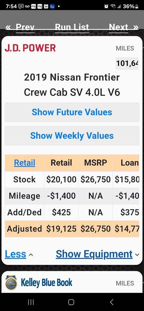 Used 2019 Nissan Frontier SV image 15