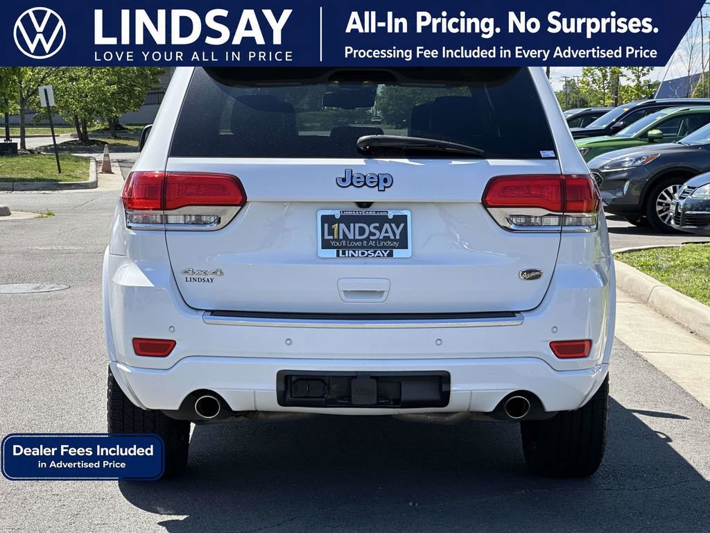 Used 2016 Jeep Grand Cherokee Overland w/ Advanced Technology Group AWD/4WD image 6