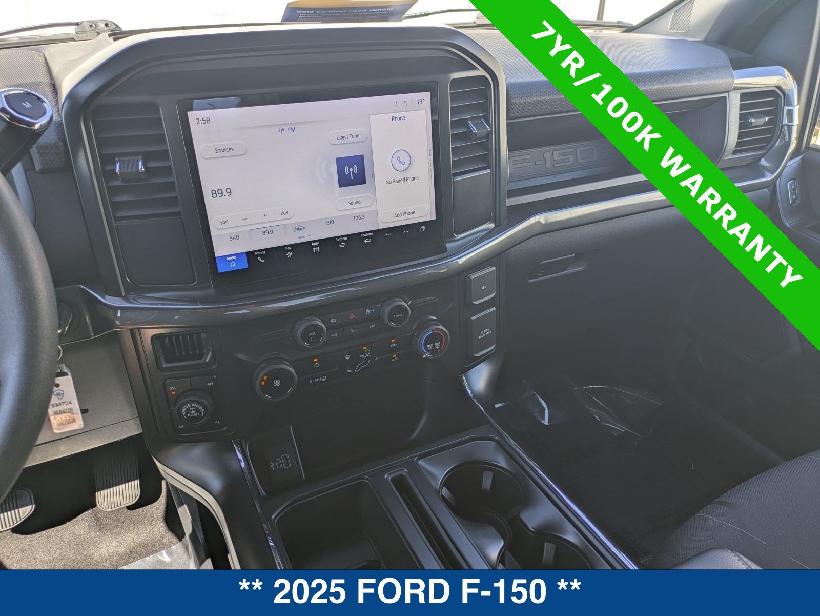 Certified 2025 Ford F150 STX w/ LOBO Package AWD/4WD image 30