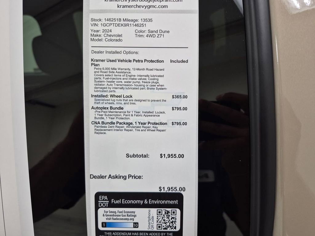 Certified 2024 Chevrolet Colorado Z71 w/ Z71 Convenience Package 2 image 35