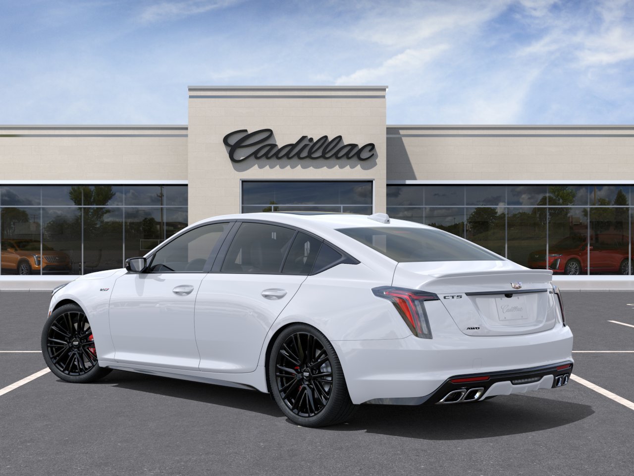 New 2026 Cadillac CT5 V w/ LPO, ONYX Package AWD/4WD image 3