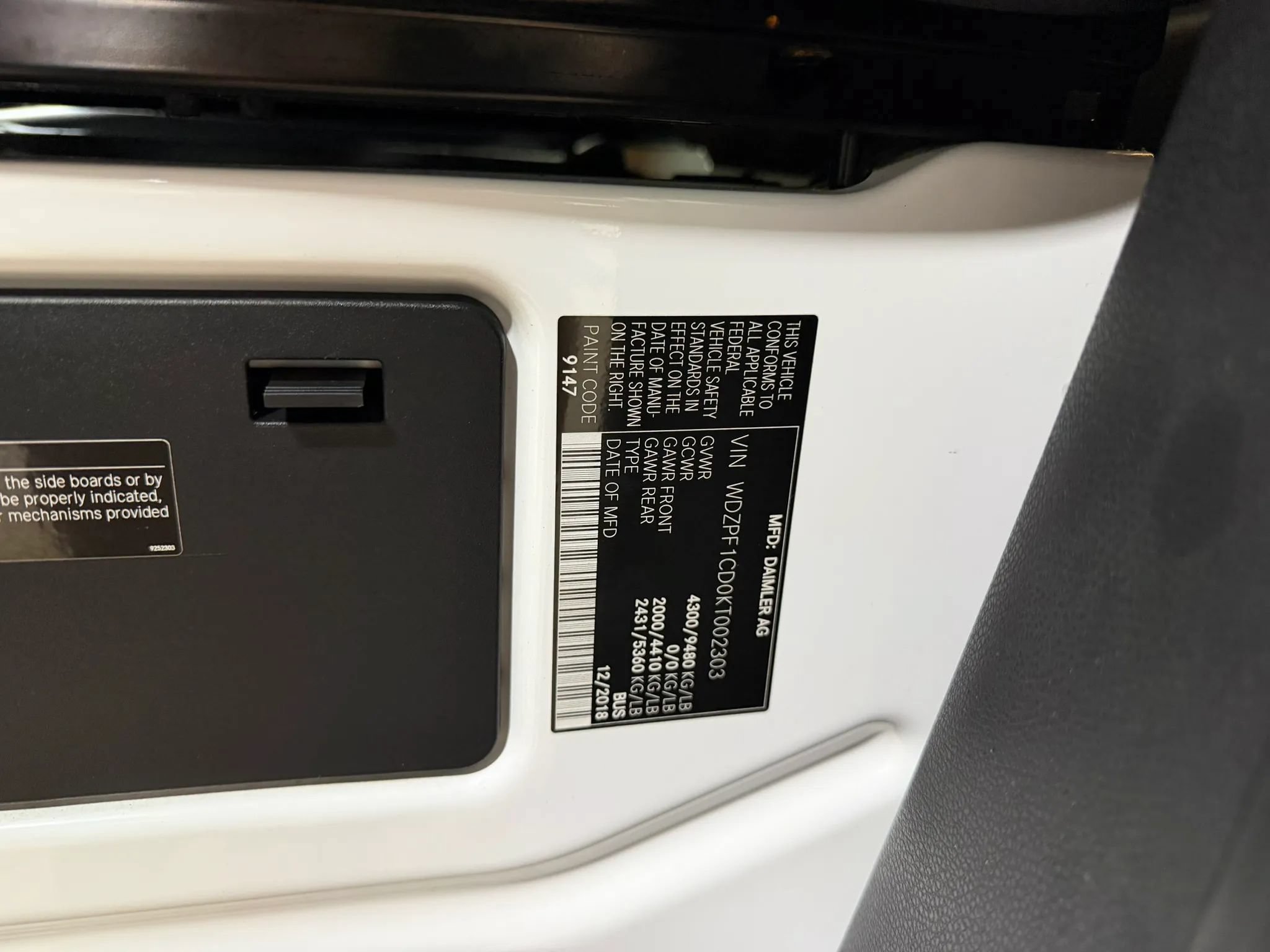 Used 2019 Mercedes-Benz Sprinter 2500 image 59