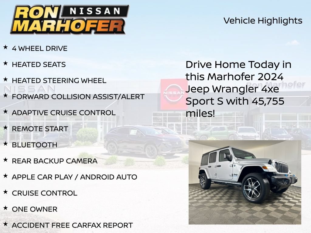 Used 2024 Jeep Wrangler Unlimited w/ Convenience Group AWD/4WD image 15