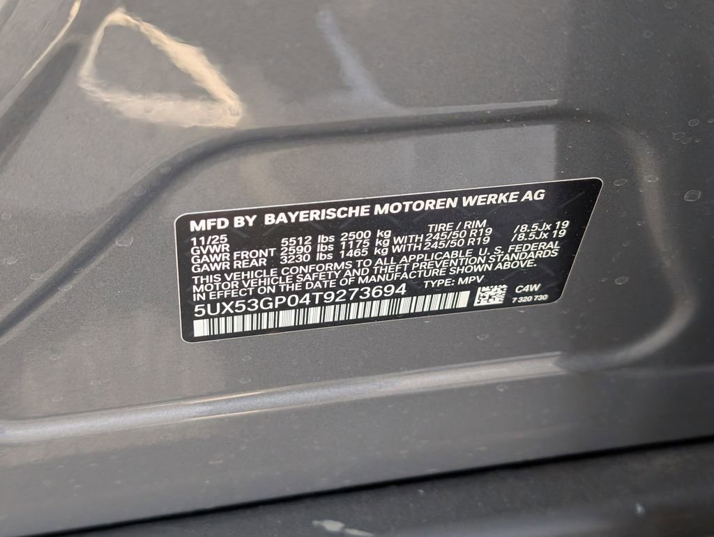 New 2026 BMW X3 xDrive30 w/ Premium Package image 33