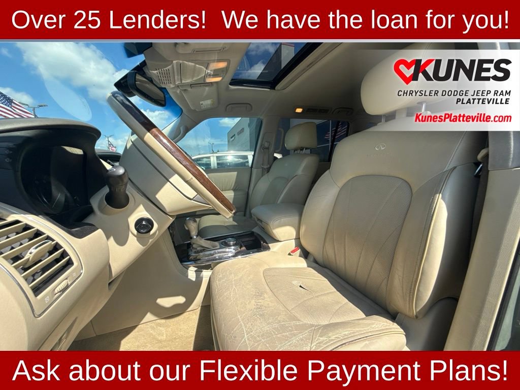 Used 2012 INFINITI QX56 4WD w/ Deluxe Touring Pkg image 12