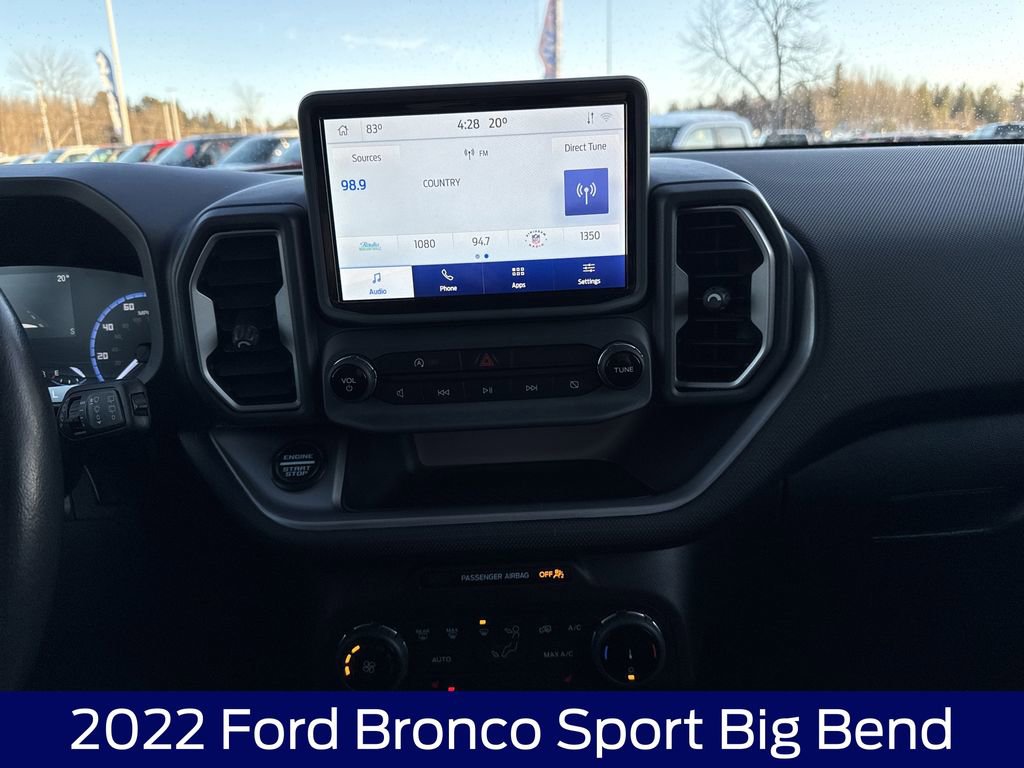 Used 2022 Ford Bronco Sport Big Bend w/ Convenience Package image 21