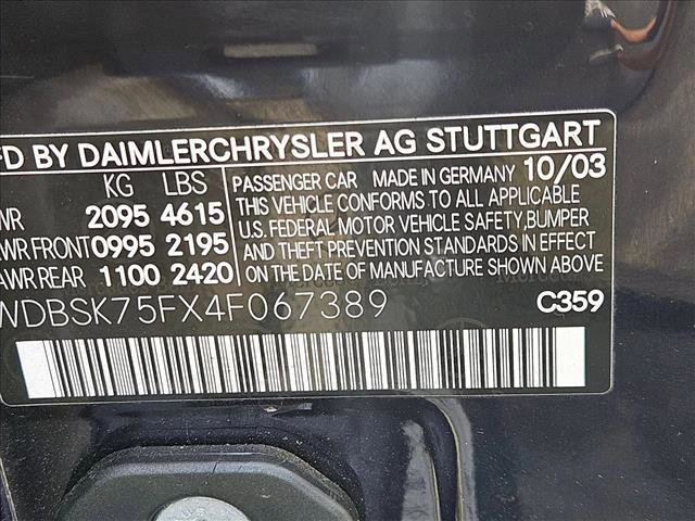 Used 2004 Mercedes-Benz SL 500 image 20