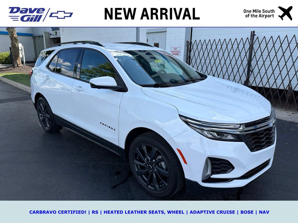 Certified 2022 Chevrolet Equinox RS w/ RS Leather Package FWD 360° Tour