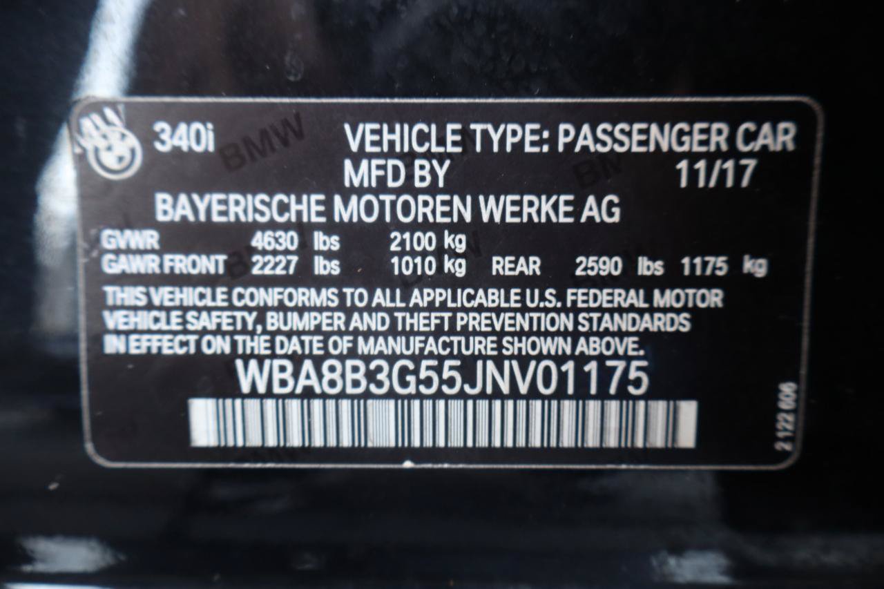 Used 2018 BMW 340i Sedan RWD image 36