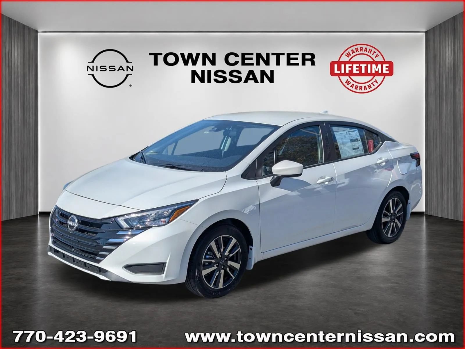 New 2025 Nissan Versa SV w/ Trunk Package FWD image 4