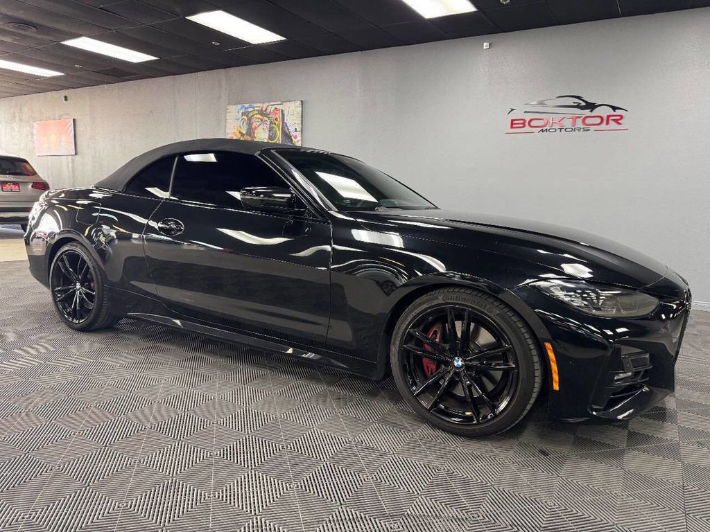 Used 2022 BMW 430i Convertible w/ M Sport Package RWD image 4