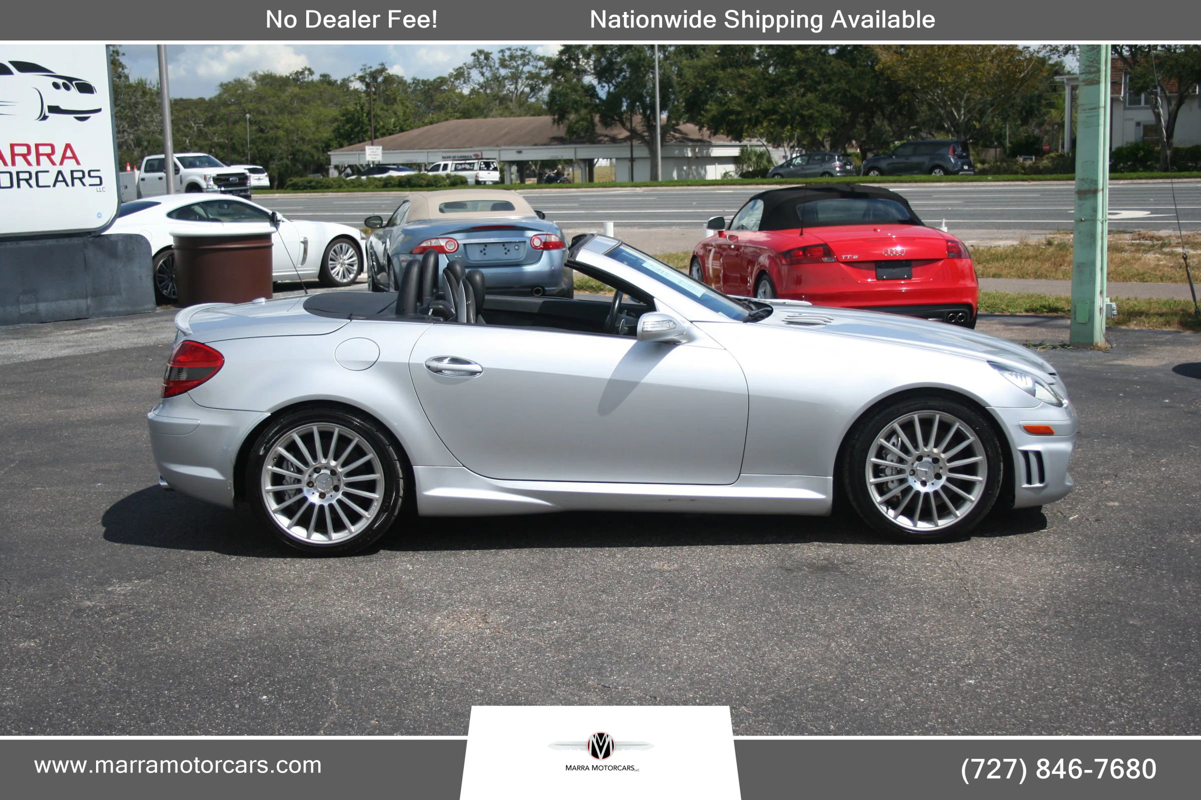 Used 2007 Mercedes-Benz SLK 55 AMG w/ Premium Pkg III image 2