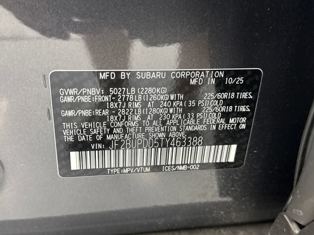 Certified 2026 Subaru Outback Limited AWD/4WD image 30
