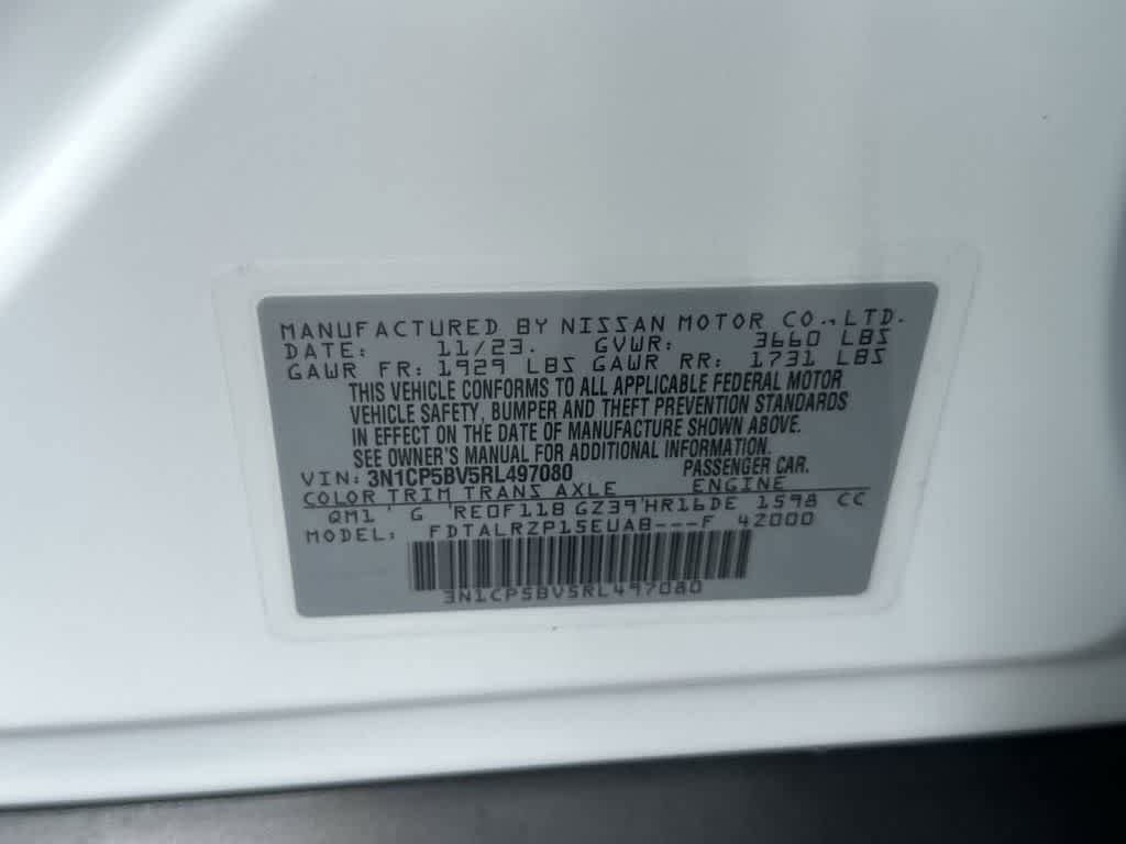 Used 2024 Nissan Kicks S FWD image 18