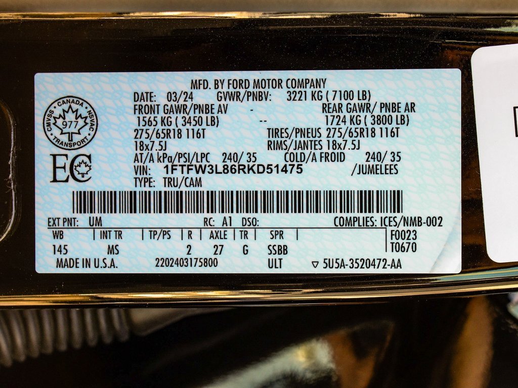 Used 2024 Ford F150 XLT image 14