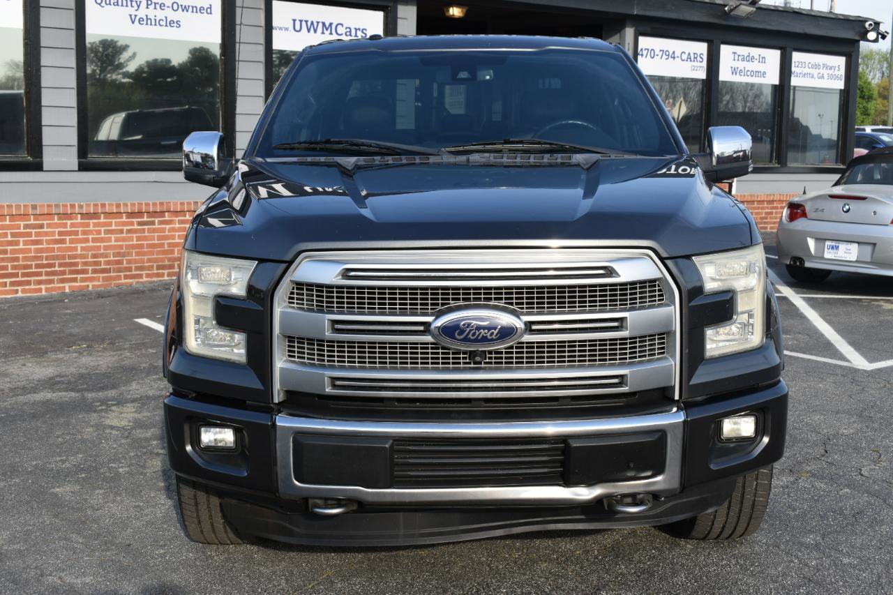 Used 2015 Ford F150 Platinum w/ Equipment Group 701A Luxury AWD/4WD image 3