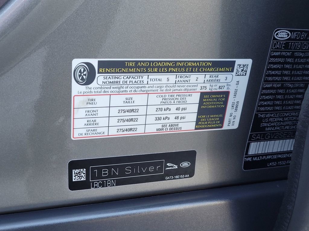 Used 2020 Land Rover Range Rover Autobiography AWD/4WD image 43