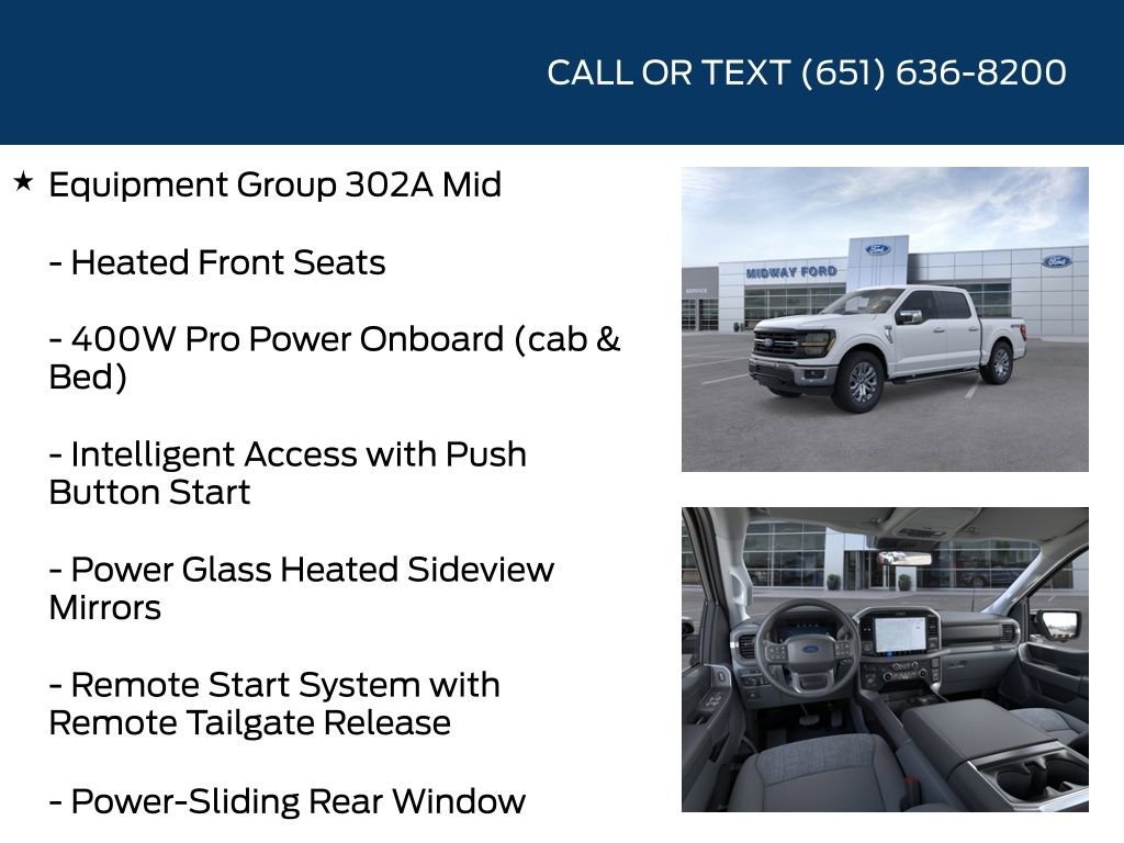 New 2026 Ford F150 XLT w/ Equipment Group 302A MID AWD/4WD image 10