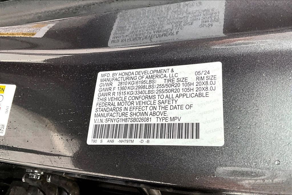 Certified 2025 Honda Pilot Elite image 14