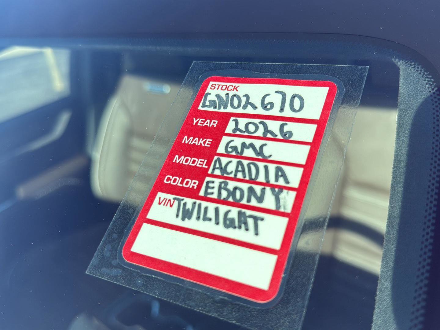 New 2026 GMC Acadia Denali Ultimate image 47