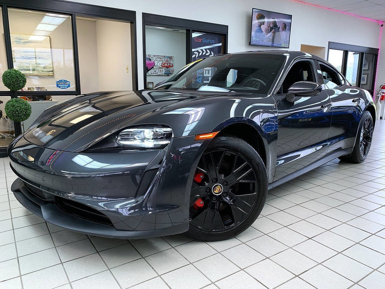 Used 2020 Porsche Taycan 4S w/ Premium Package AWD/4WD image 2