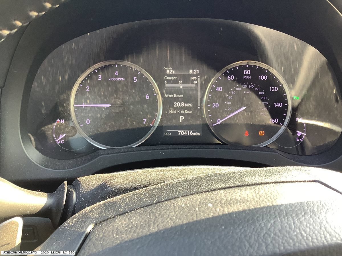 Used 2020 Lexus RC 350 w/ Premium Package RWD image 12