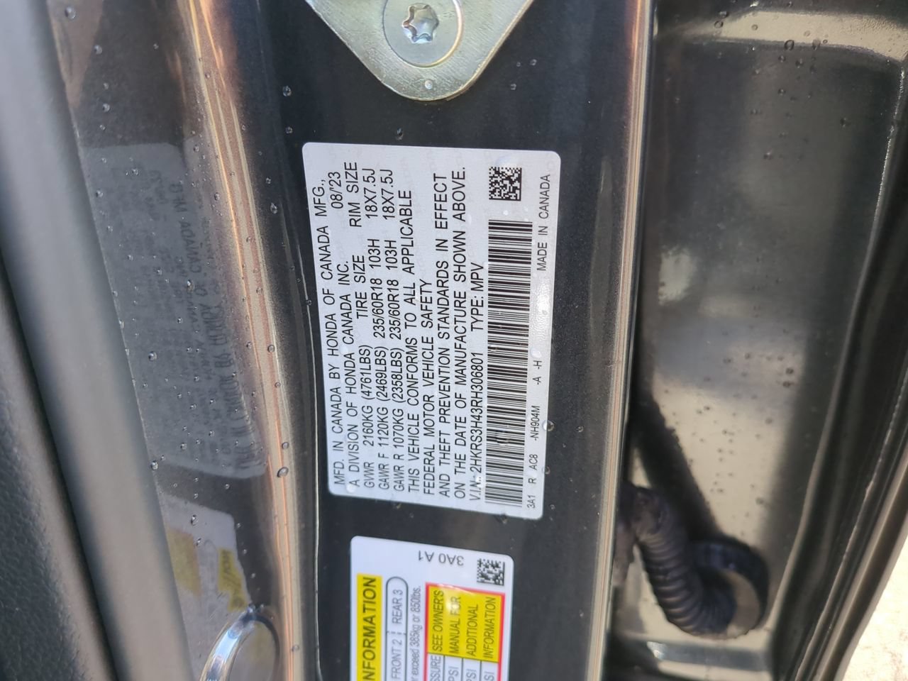 Certified 2024 Honda CR-V EX image 24