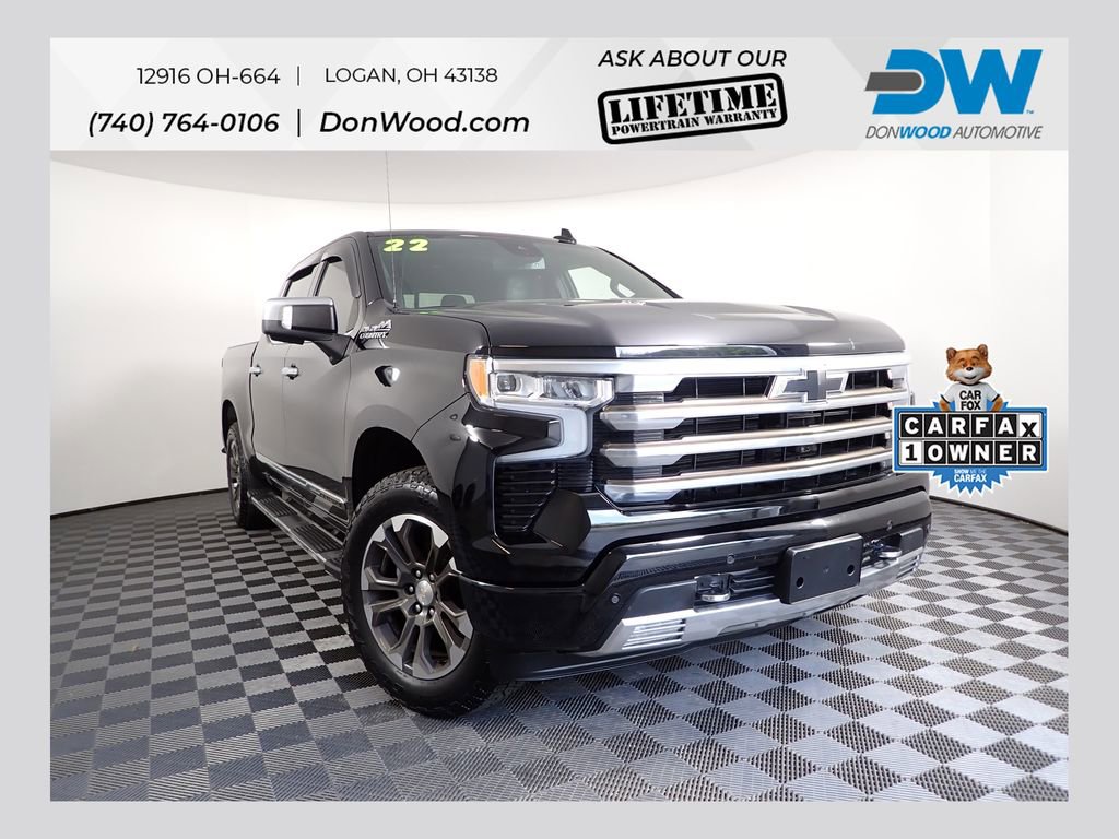 Used 2022 Chevrolet Silverado 1500 High Country