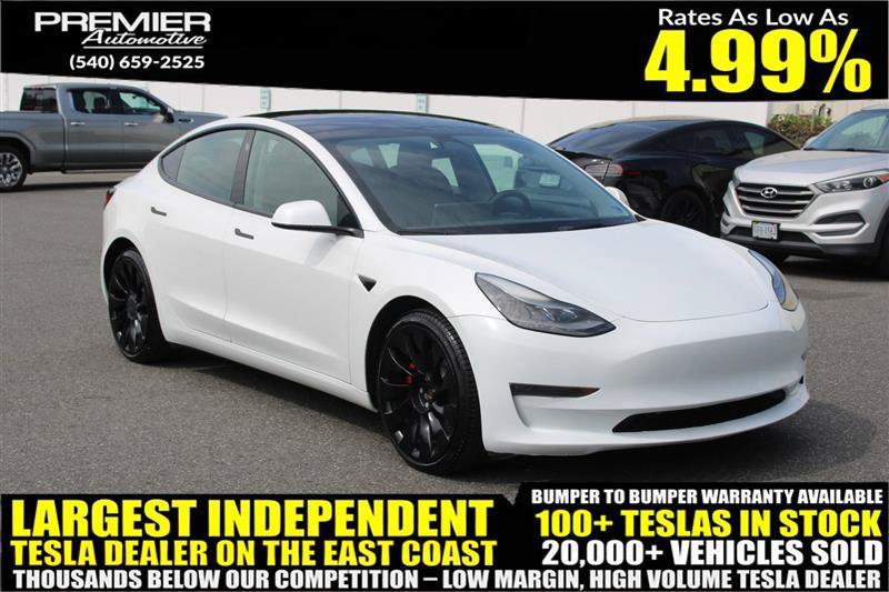 Used 2022 Tesla Model 3 Performance