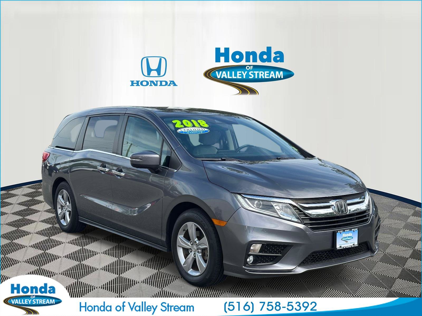 Certified 2018 Honda Odyssey EX image 1