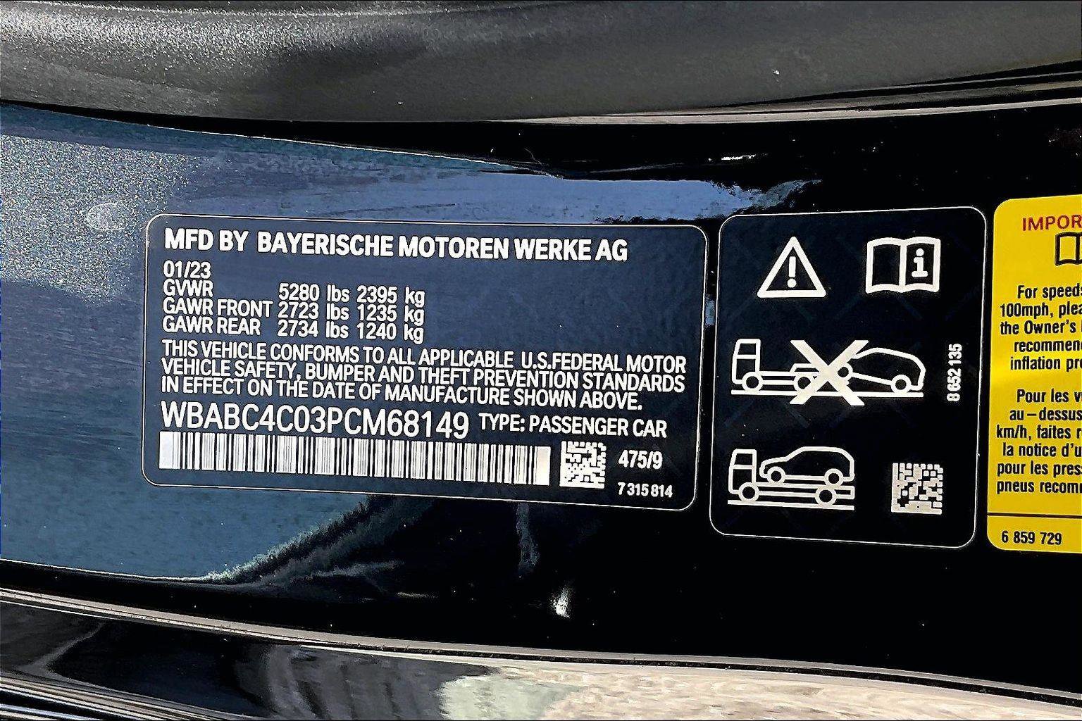 Used 2023 BMW M850i xDrive Coupe w/ M Sport Professional Package AWD/4WD image 16