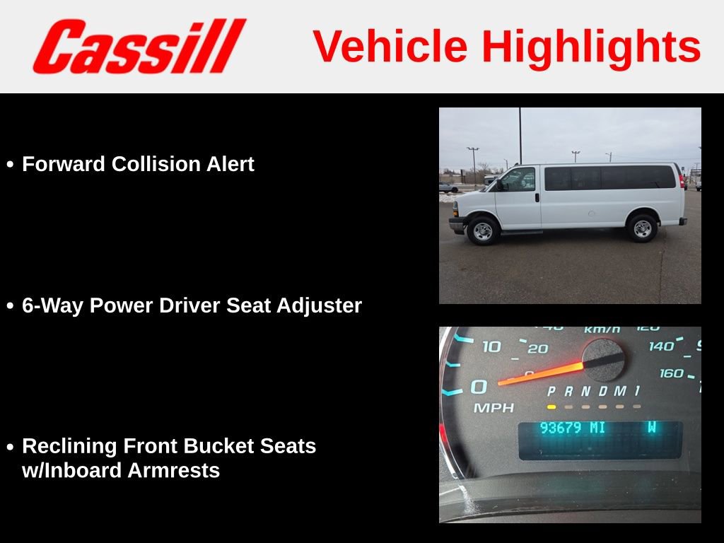 Used 2020 Chevrolet Express 3500 LT w/ LT Preferred Equipment Group image 14