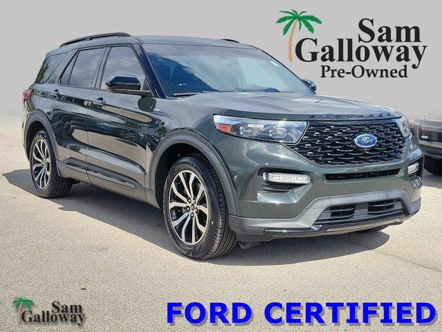 Certified 2022 Ford Explorer ST-Line w/ Class IV Trailer Tow Package