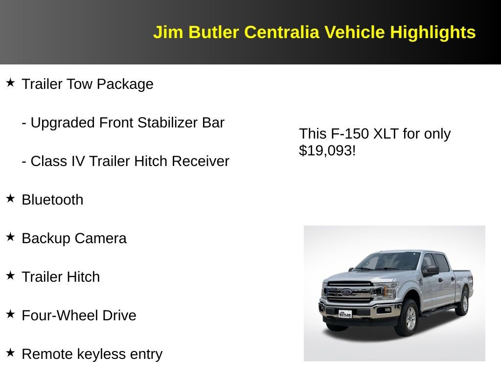 Used 2019 Ford F150 XLT w/ Trailer Tow Package image 5