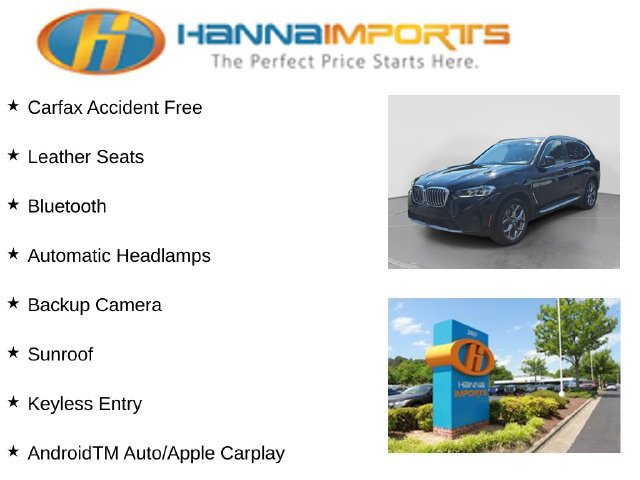 Used 2022 BMW X3 xDrive30i w/ Premium Package 2 AWD/4WD image 8