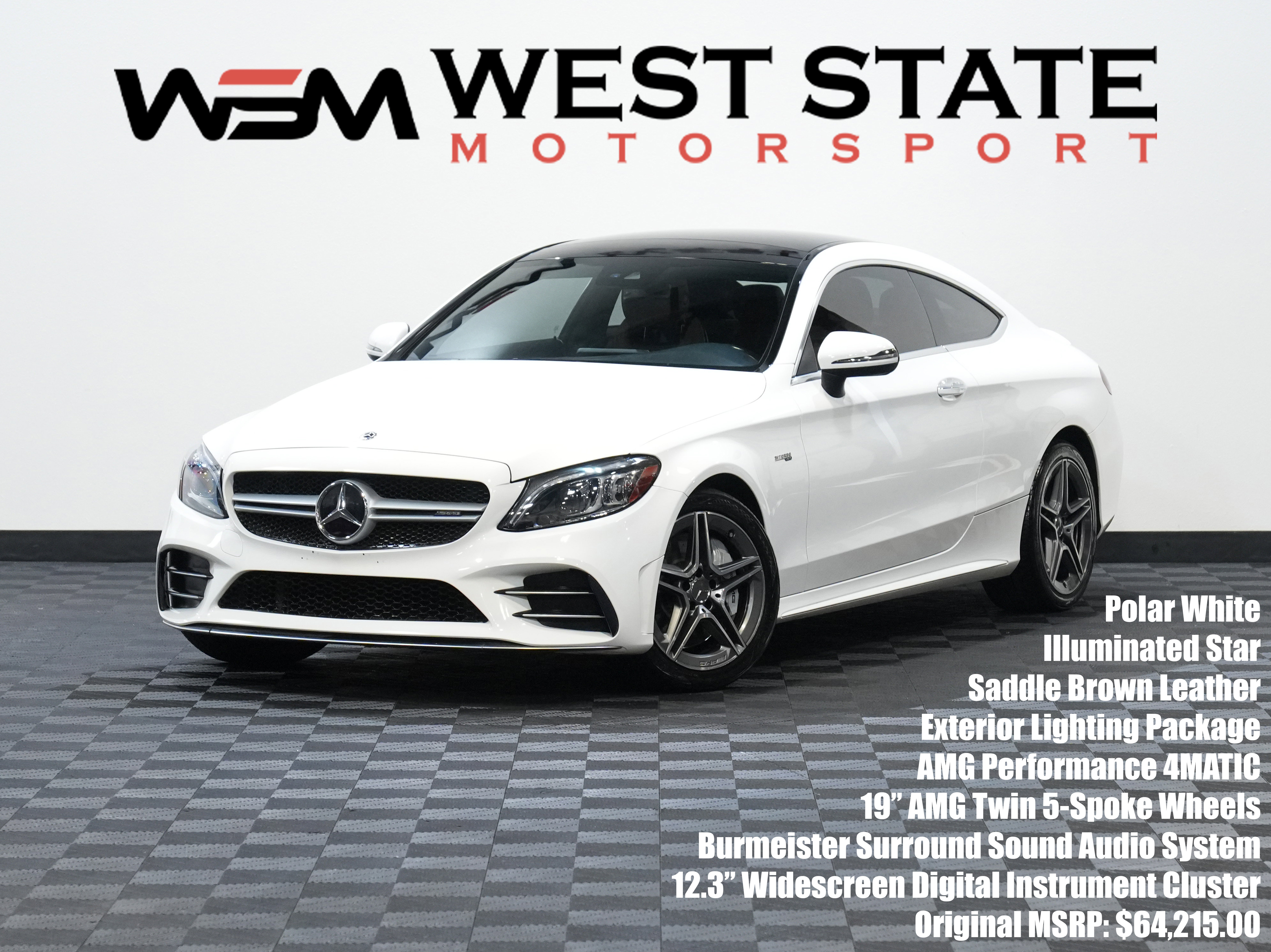 Used 2020 Mercedes-Benz C 43 AMG 4MATIC Coupe