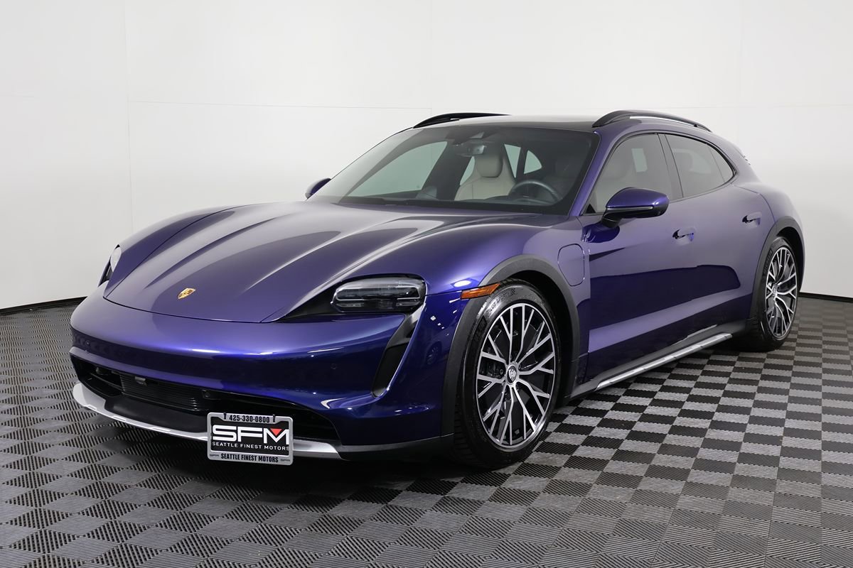 Used 2021 Porsche Taycan 4 Cross Turismo AWD/4WD image 2